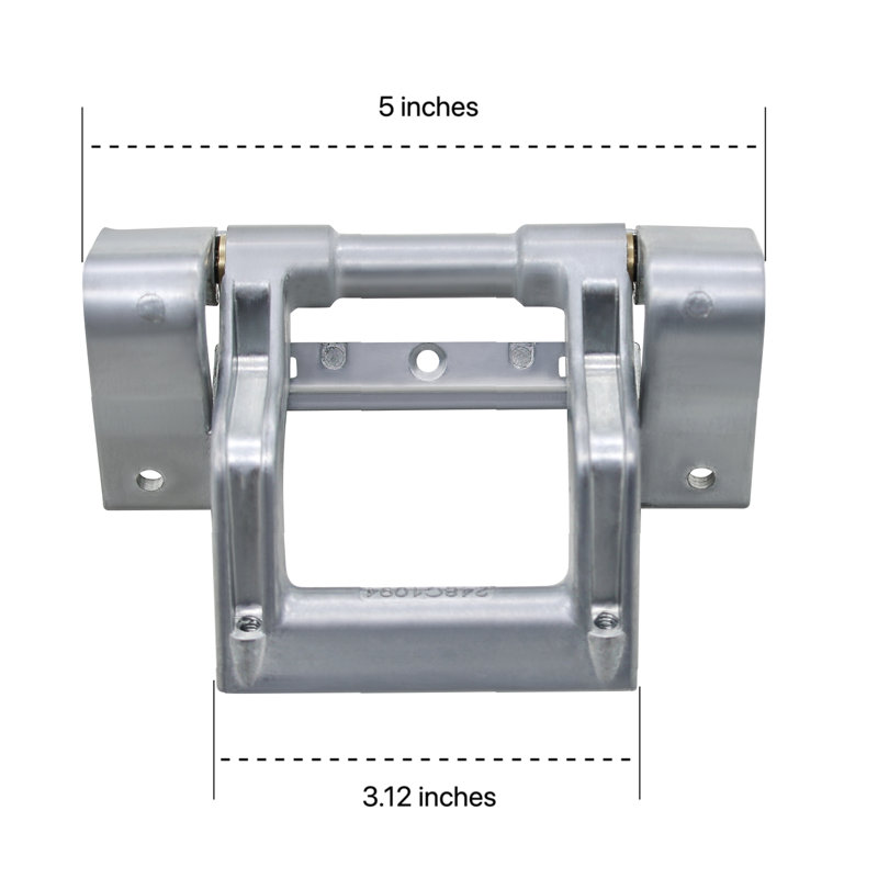 Ensemble de charnière de porte de sécheuse, pièce # We1m751 - Remplacement et compatible avec certaines sécheuses GE