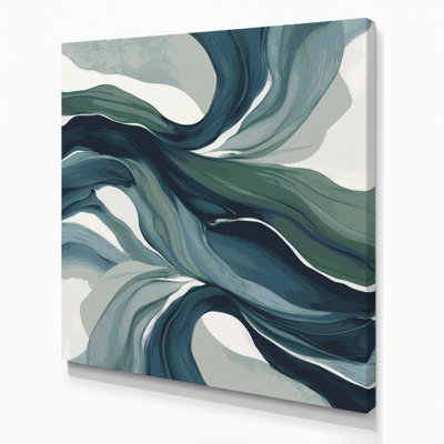 Abstract Landscape 31 Blue Canvas Wall Art