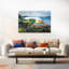 Flower Garden And Bungalow, Bermuda, 1899 Classic Abstract Coastal Flower Wall Art Print by Winslow Homer - 1 Piece Wrapped Canvas Wall Art-2116598414