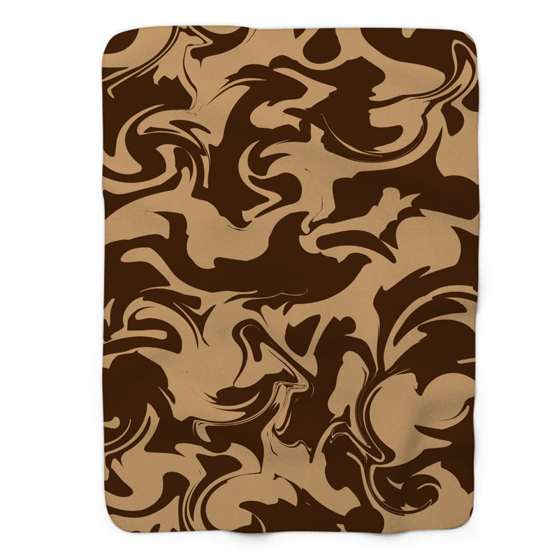 Cocoa Bend - 1 Piece Premium Blanket, Twin