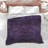 Purple Textured Abstract Comforter-128573810