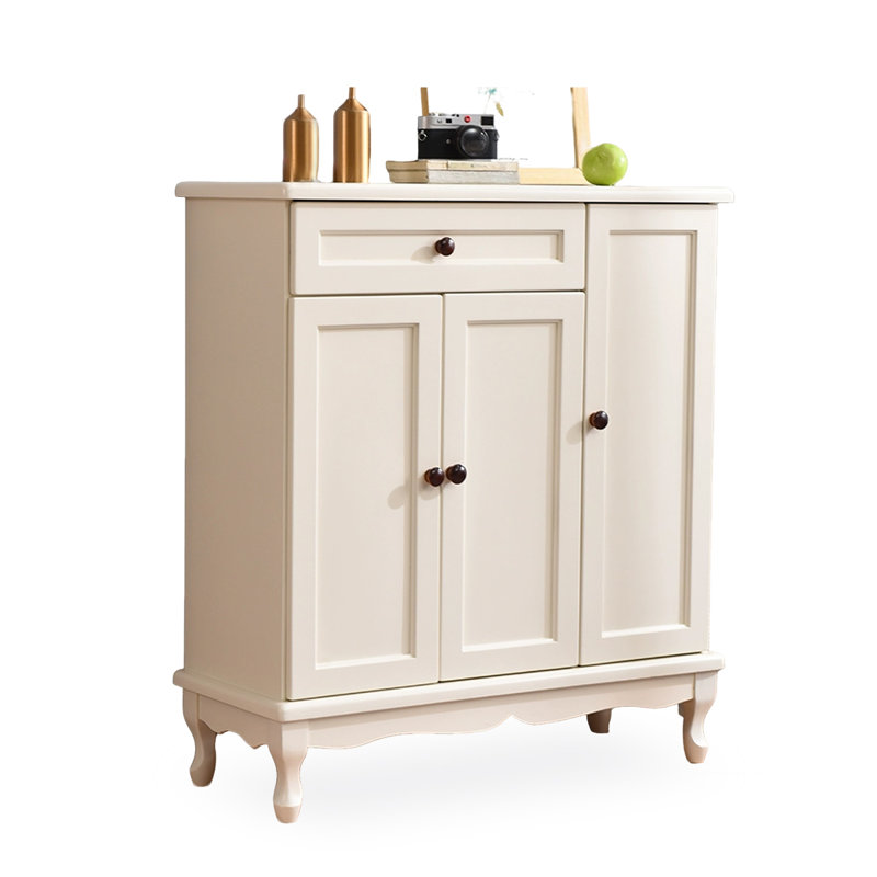 Banc de rangement Ivory, Ivoire ivoire
