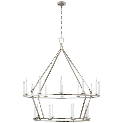 Chapman & Myers Darlana Two-Tier Chandelier