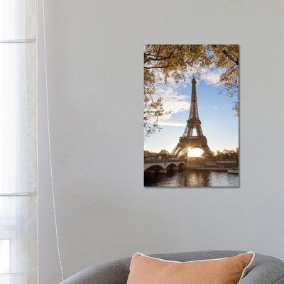 Autumn In Paris by Matteo Colombo - Wrapped Canvas Print