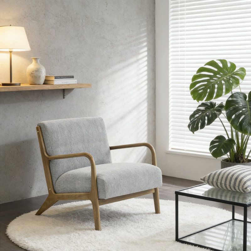 Lounge Chair, Gray