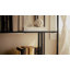 Zebulon 173cm H x 76.2cm W Steel Etagere Bookcase-1083938374
