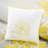 King Comforter Taupe Grey/yellow - Printed Cotton , 3 Decorative Pillows, Bedding Size Grey/yellow, Print, , Bed Skirt-116011779-116011778