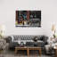 Real Rhinos Wear Pink by Matt Coglianese - Print on Canvas-523867276-519778466
