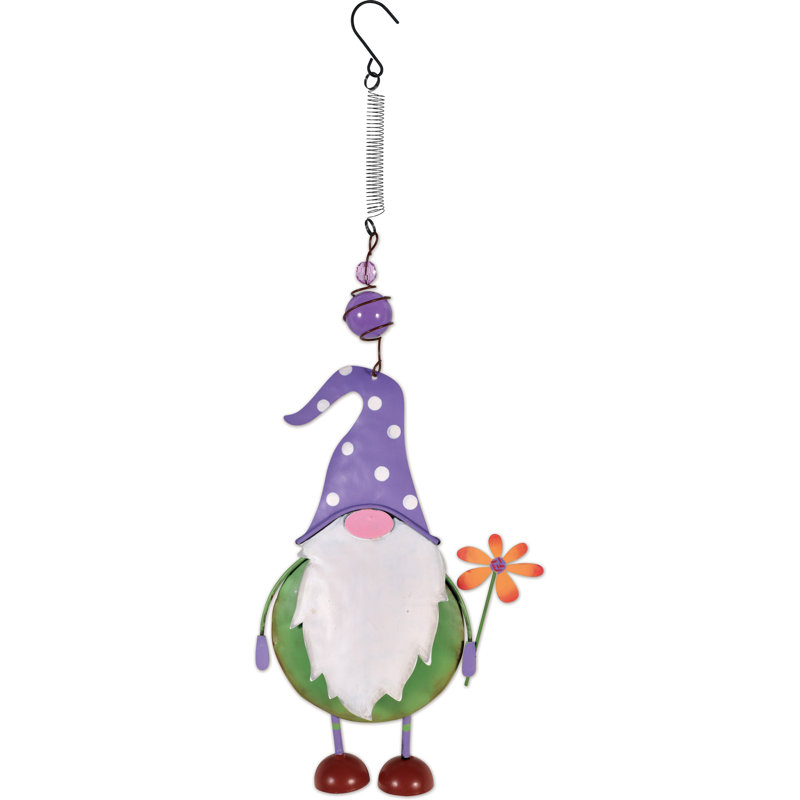 Gnome mauve gonflable, Mauve
