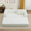 Canapé-lit de 63 po en velours côtelé désossé, canapé futon modulaire, canapé en mousse à compression avec 2 coussins, aucun assemblage requis-1369500014-1374894628