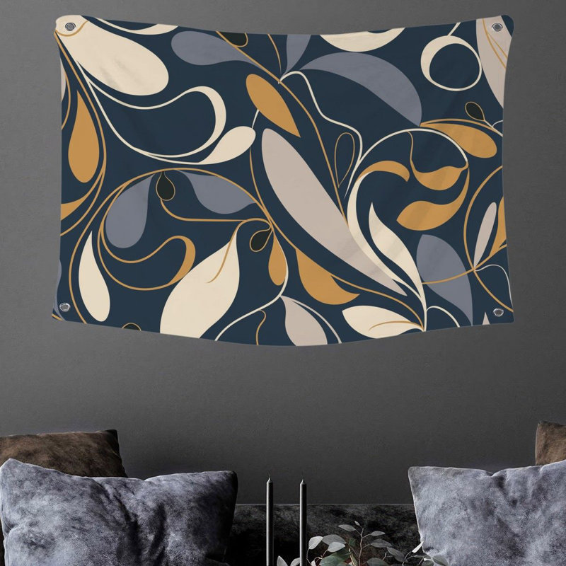 Microfiber Fabric Tapestry, 68" H x 80" W