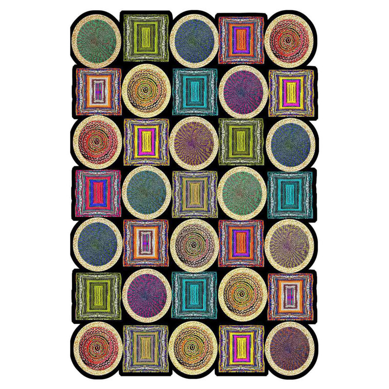 High-Quality Hall Carpet, 3D Digital Print, 3.3 x 4.9 Feet | 100% Polyester, 650 g/m², 0.3 in Pile Height | Antibacterial, Non-Slip Underside, Machine Washable | Perfect for Entryways, Living Rooms & More