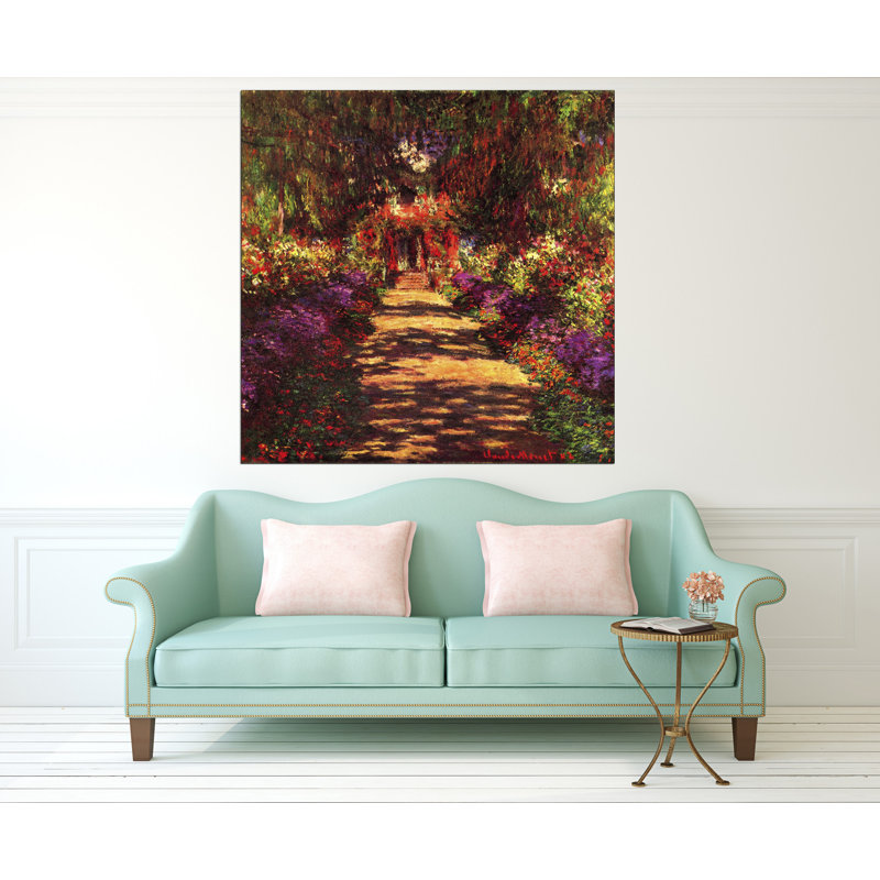 Claude Monet - Wrapped Canvas Painting, 100cm H x 100cm W x 1.8cm D