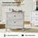 2-drawer bedside table with wooden legs and Lundgren load space
