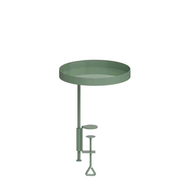 Windowsill Clamp, 24.6cm H x 18cm W x 18cm D, Green