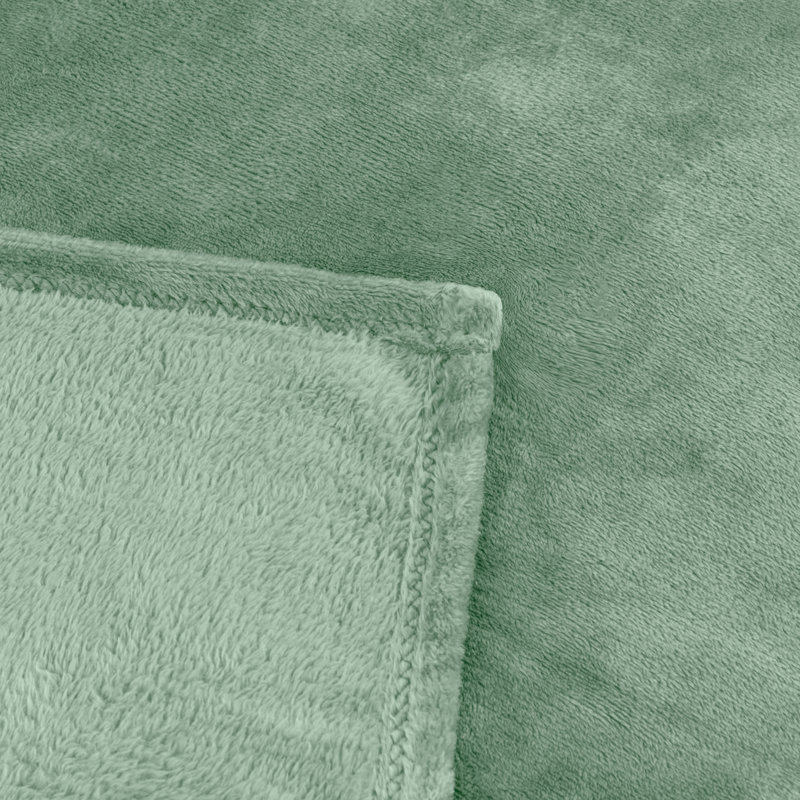 Harrow Furn Throw, Light Green