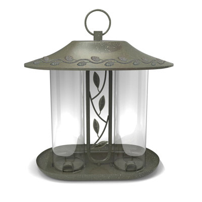 Jonanthan Metal Hanging Tray Bird Feeder