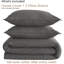 Ensemble de housse de couette en lin français 3 pièces avec fermeture à glissière cachée mélange de coton naturel-109727234-109727230