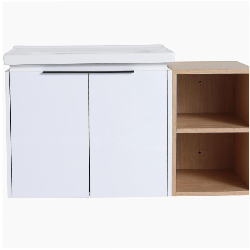 36-inch Door-type Bathroom Sink with Storage Shelf