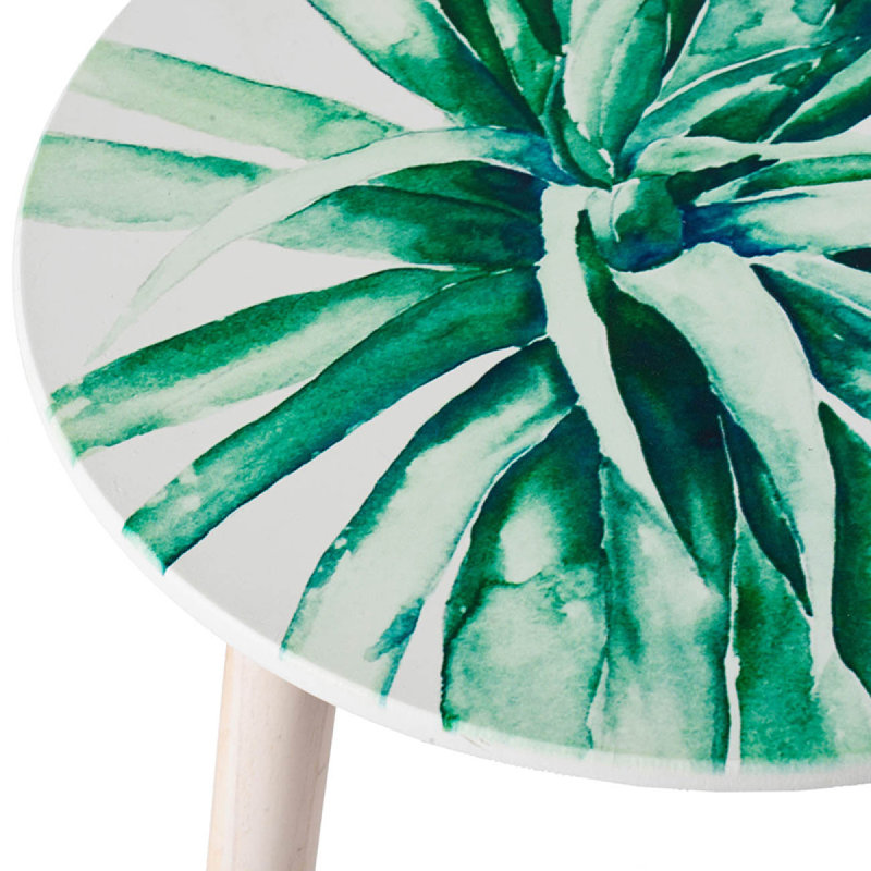 Tables d'appoint S / 2, White/Green