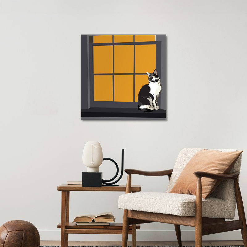 Reproduction d'art mural, "Toile sur un rebord de fenêtre" par Emily Kalina