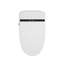 Elongated Smart Toilet Bidet with Auto Flush, Heated Seat, Air Drying, Remote Control, LED Display