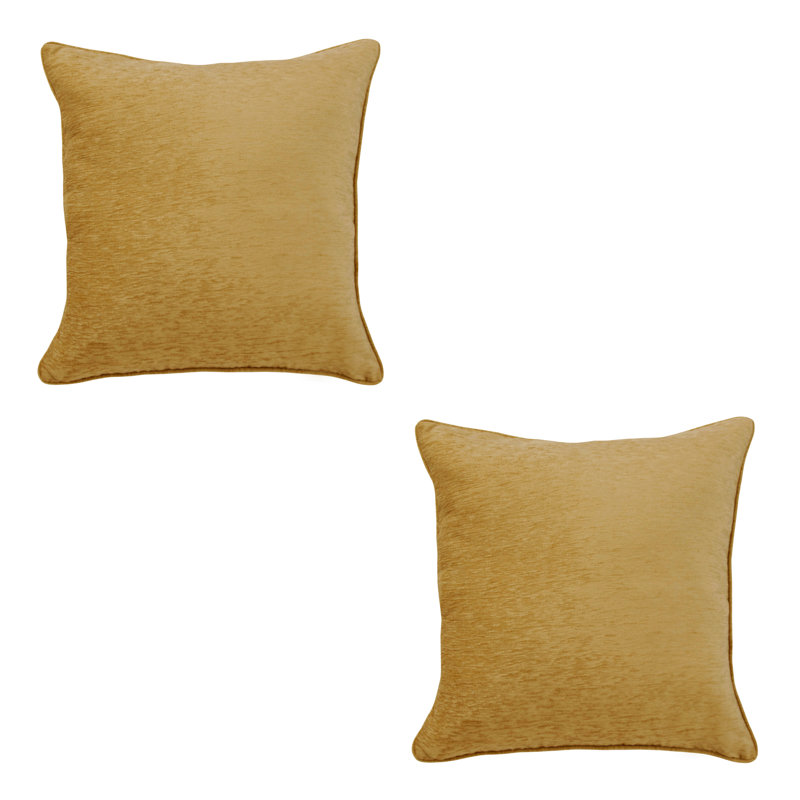 Presleigh Square Cushion,  Ochre