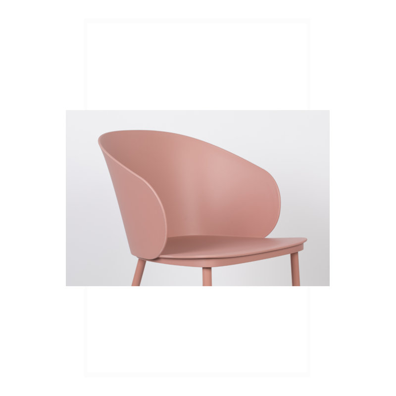 Gigi Arm Chair, Pink
