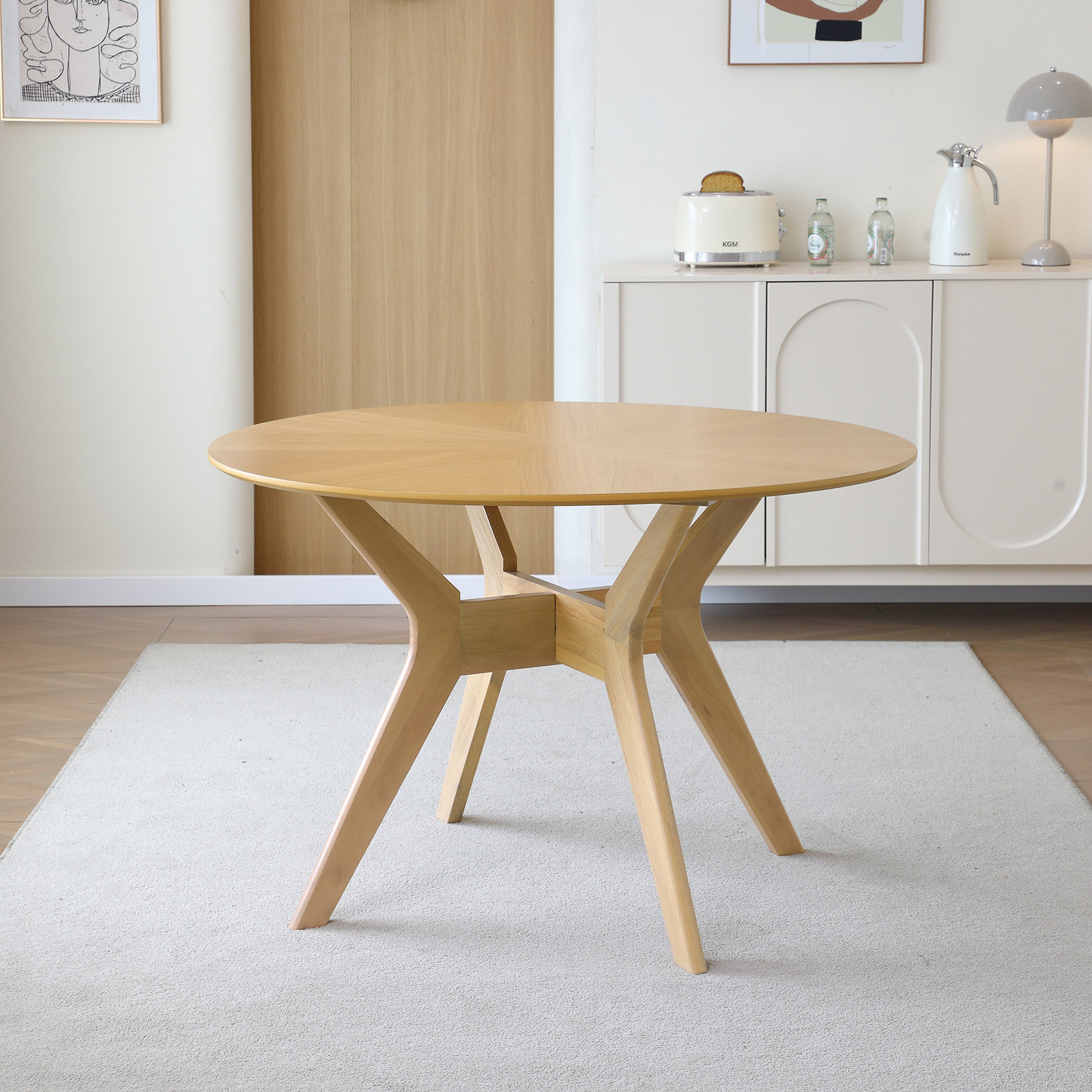 Corrigan Studio Modern Minimalist Dining Table & Reviews - Wayfair Canada
