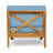 30.3'' Wide Wood Patio Sofa with Cushions-751986650