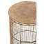 Wieland Tray Top Drum Side Table Set