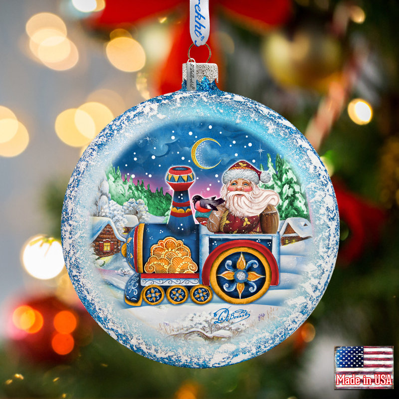 3.5'' Glass Ball Ornament