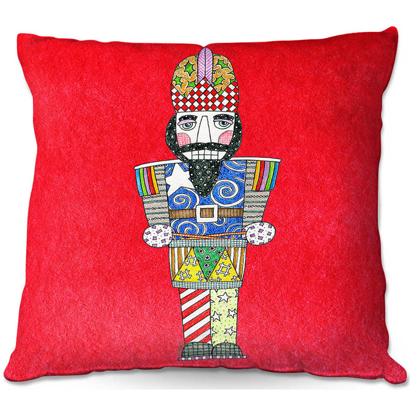  Coussin Couch, 20 po x 20 po, Rouge