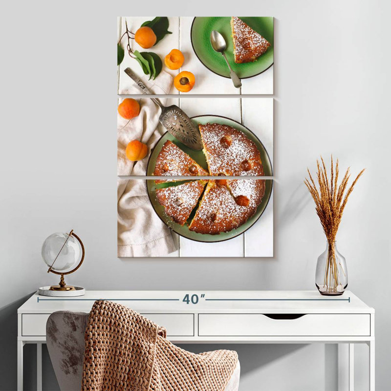 Yarlin Pie Slices, 32" H x 20" W