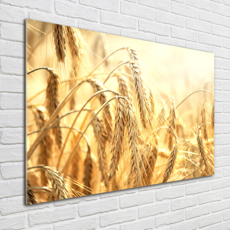 Grain - No Frame Print on Glass