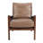 69.85Cm Wide Top Grain Leather Armchair-157259738