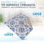 8'' W x 8'' L Vinyl Peel and Stick Mosaic Tile