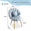 Fauteuil de coiffeuse en forme de coquillage-116299860