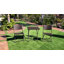 Ensemble de chaises bistro en rotin pliable pour 2 personnes avec table de dossier-1054808770