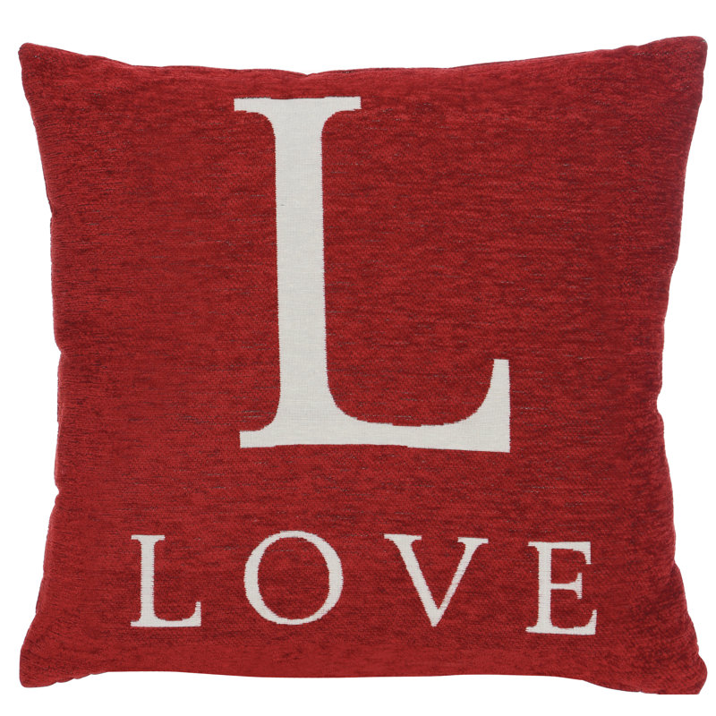Whalley Square Cushion, Red