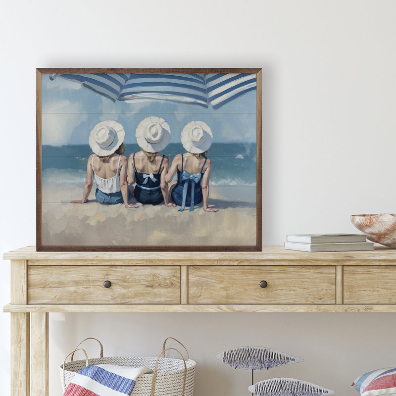Best Friends On The Beach, H 16 po x l 20 po
