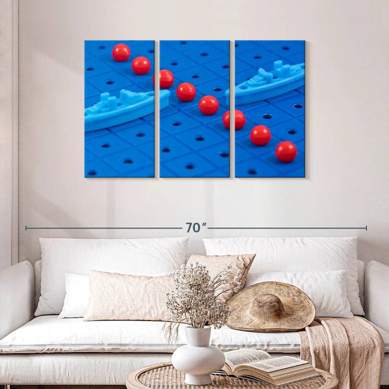 Senne Battleship Board Game, 28" H x 45" W