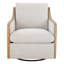 Fauteuil demi-tonneau pivotant surdimensionné Grayton-1693391115