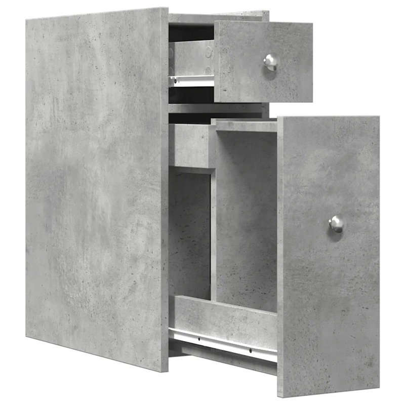 Arsis Bathroom Cabinet, Betongrau