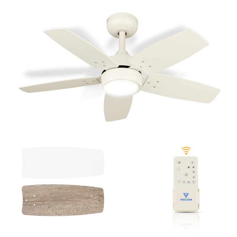 Ventilateur de plafond d'intérieur moderne à DEL 36 pouces