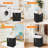 Laundry Basket 3-Pack, Laundry Hamper, Hamper With Handles, Collapsible Laundry Baskets, Waterproof Dirty Clothes Hamper, Towel Storage