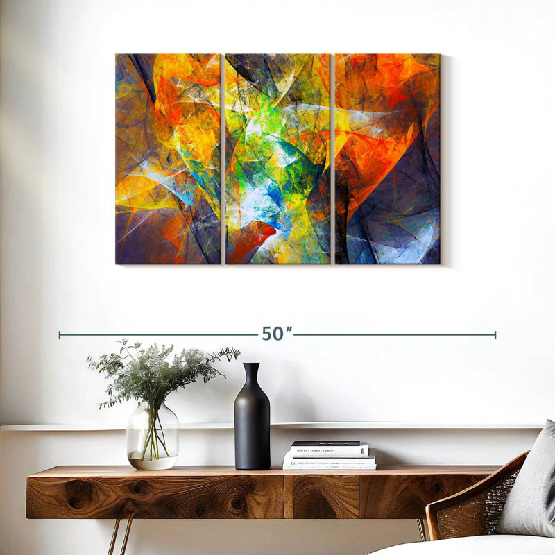 Avery Eccentric Motion Abstract, 24" H x 38" W