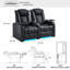 Fauteuil de cinéma inclinable Power Zero Gravity-303722547