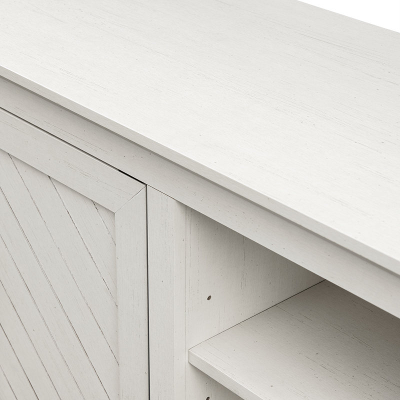 Canmore 41 Cm Wide Sideboard, Brushed White