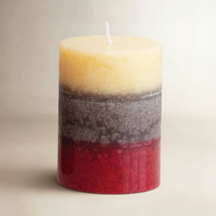 Unscented Pillar Candle
